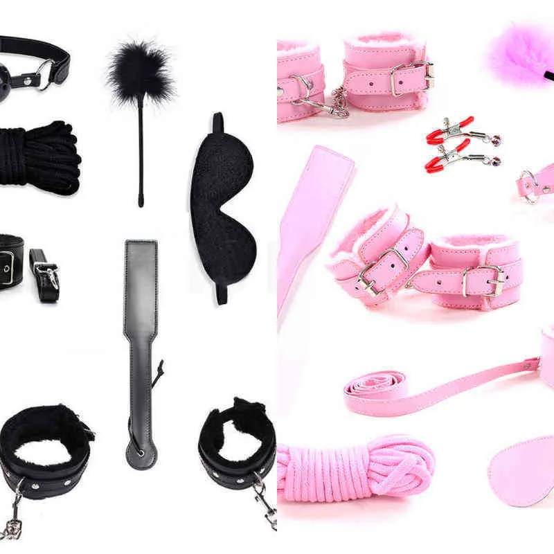 Kinky Restraint Set For Adult Games Includes Collar, Whip, Handankle, And  Cuffs Perfect Gift For Foreplay And Erotic Play By Nxy SM From Sexuality,  $27.28